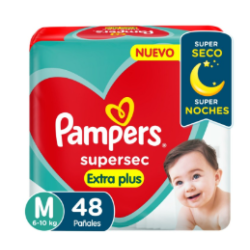 PAMPERS SUPERSEC MED XTR 48PADSX04IT