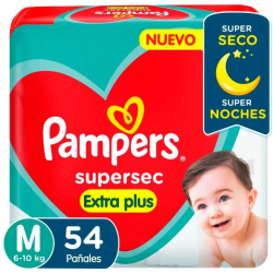 PAMPERS SUPERSEC MED XTR 54PADSX03IT