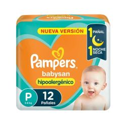 PAMPERS BabySan PEQ 12PADSX16IT