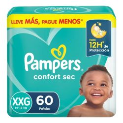 PAMPERS CONFORTSEC XXG 60PADSX02IT
